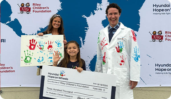 Riley Children's Foundation Hope on Wheels