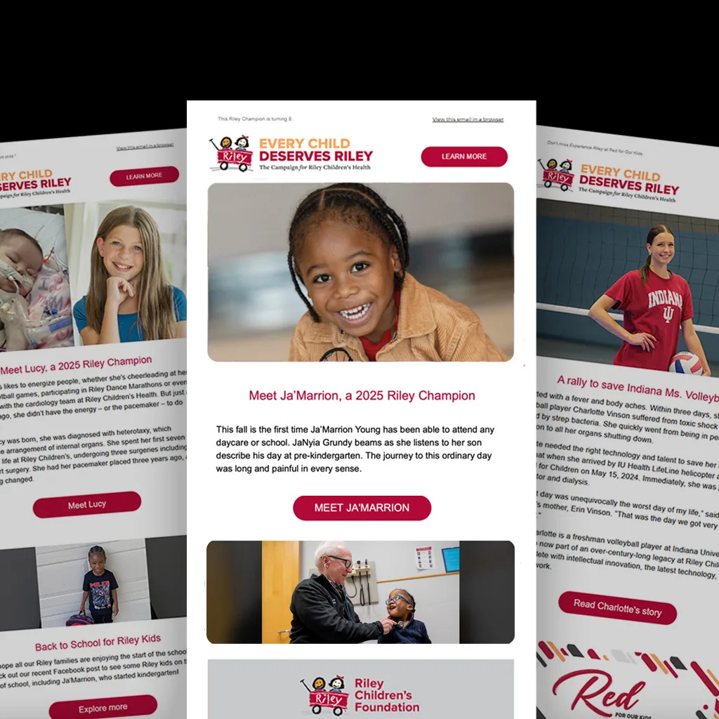 Enewsletter Circle Graphic