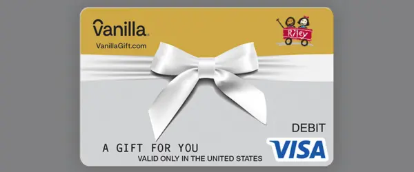 An image of a Visa gift card