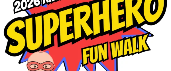 2026 Superhero Fun Walk Logo