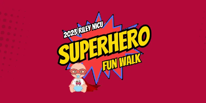 Riley Superhero Fun Walk logo