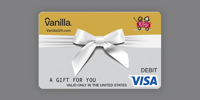 An image of a Visa gift card