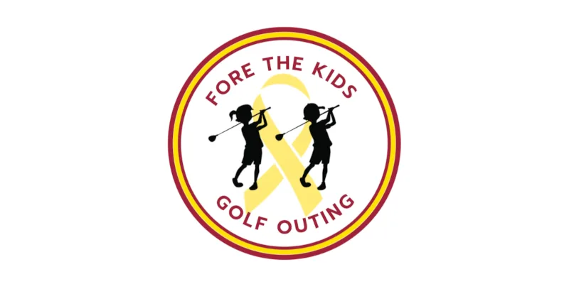 Fore the kids golf outing logo