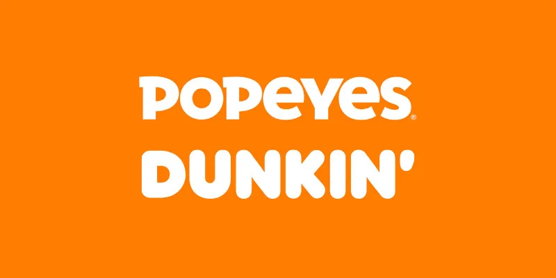 Popeyes Dunkin Shop 2025