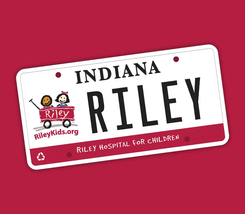 Hero Riley License Plate