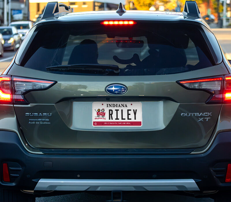 Hero Riley License Plate 2026